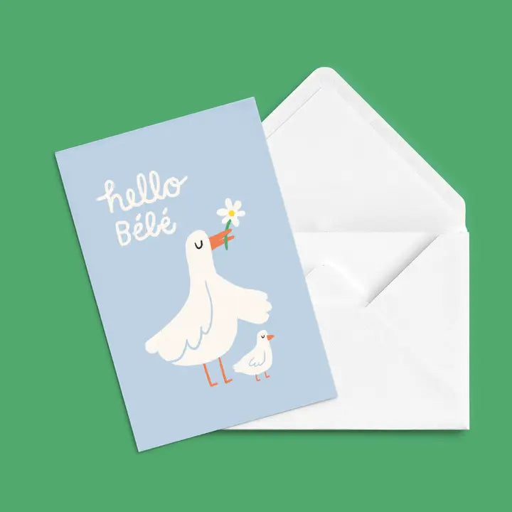 Greeting Card | Hello Bébé