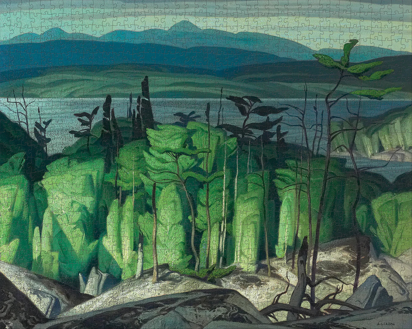 Casse-tête A.J. Casson - Jack Pine and Poplar