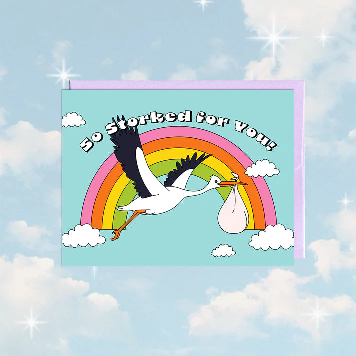 So Storked For You Card