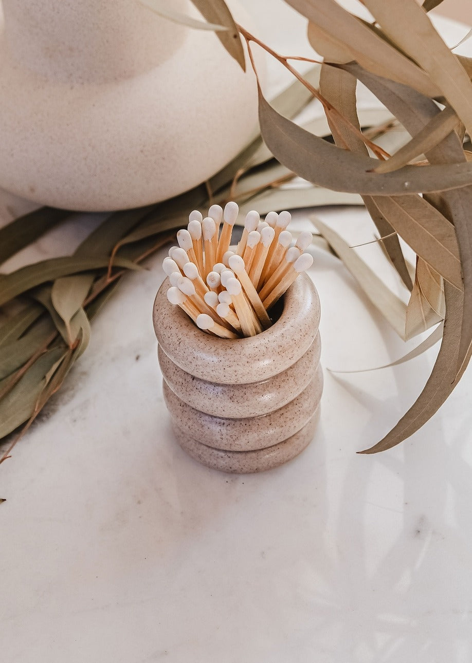 Pot de match en céramique