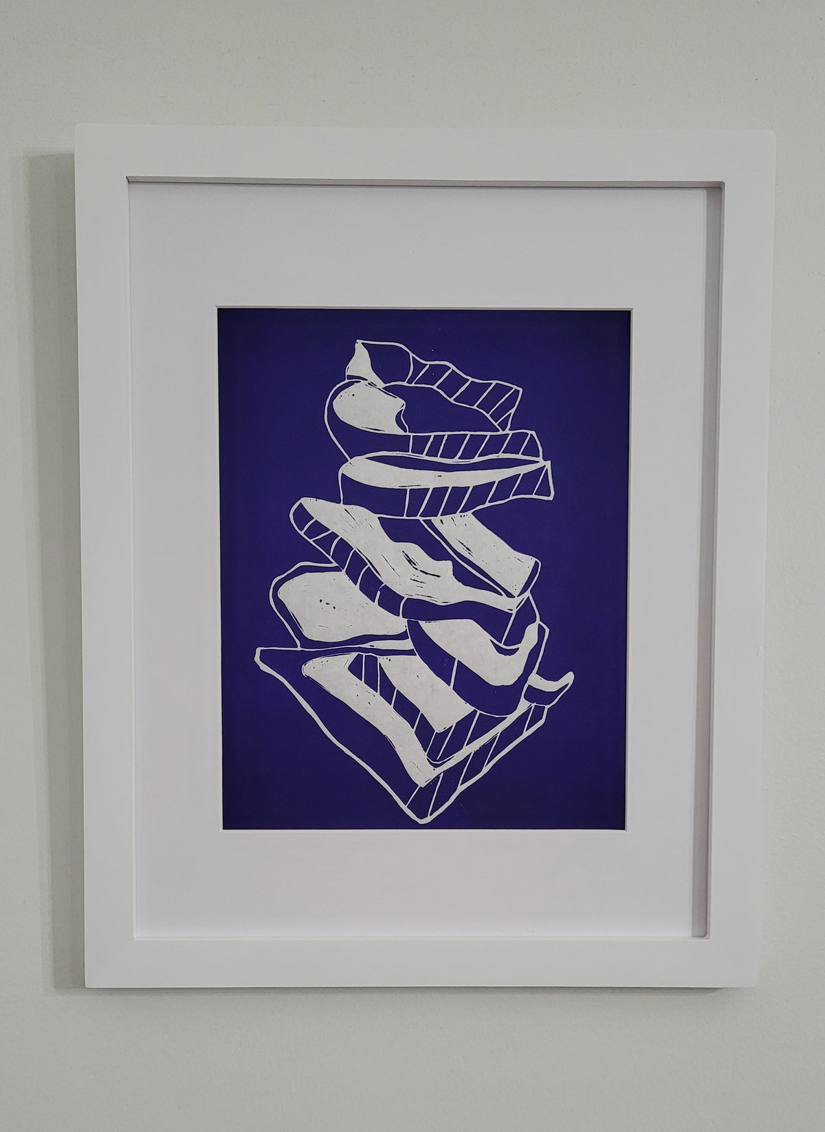 Crusts III - Linocut Print