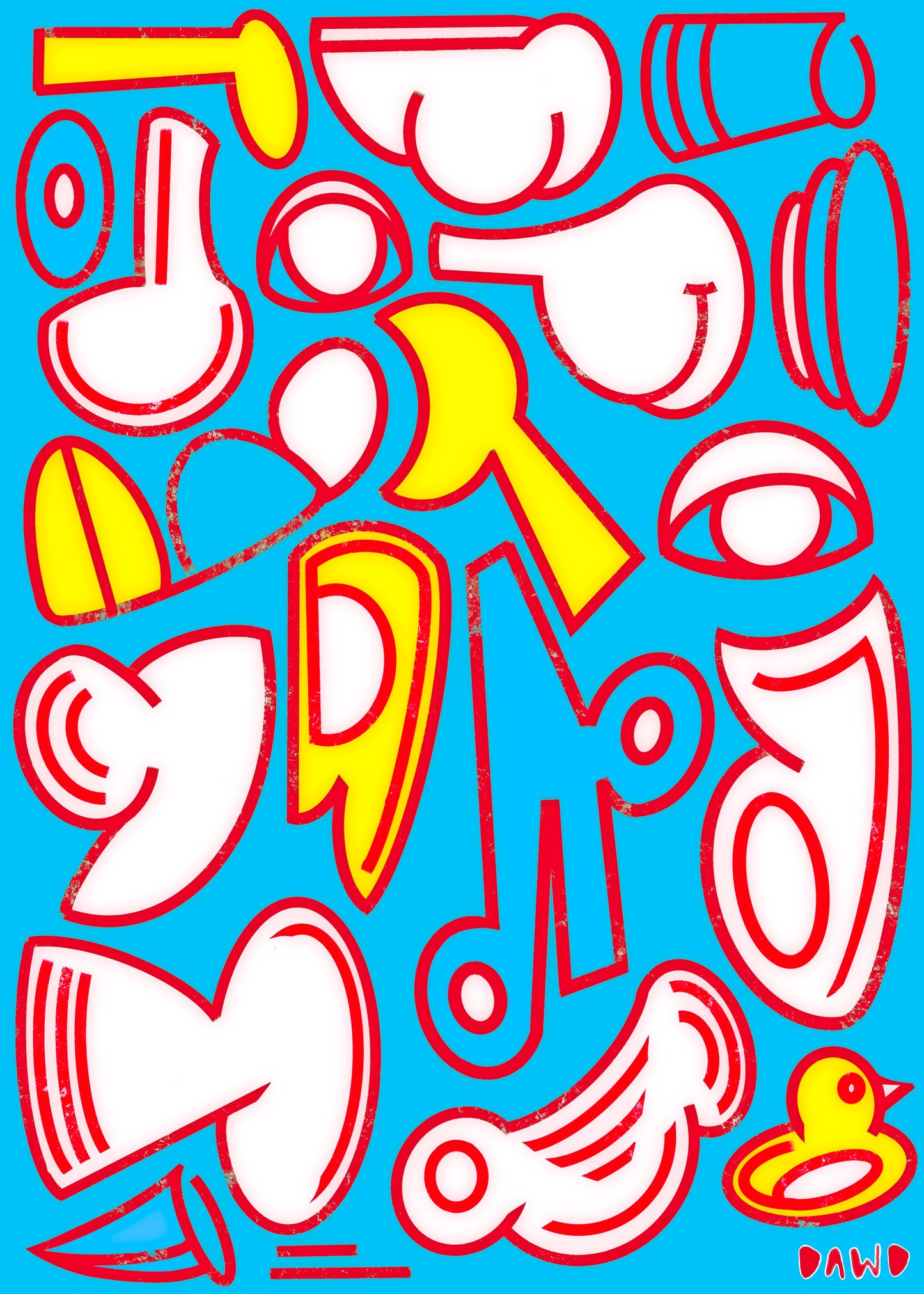 Illustration, Shapes and Curves 4