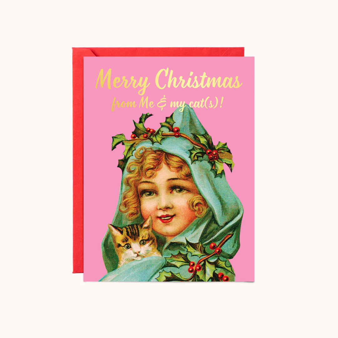 Me & My Cat(s) Christmas Card