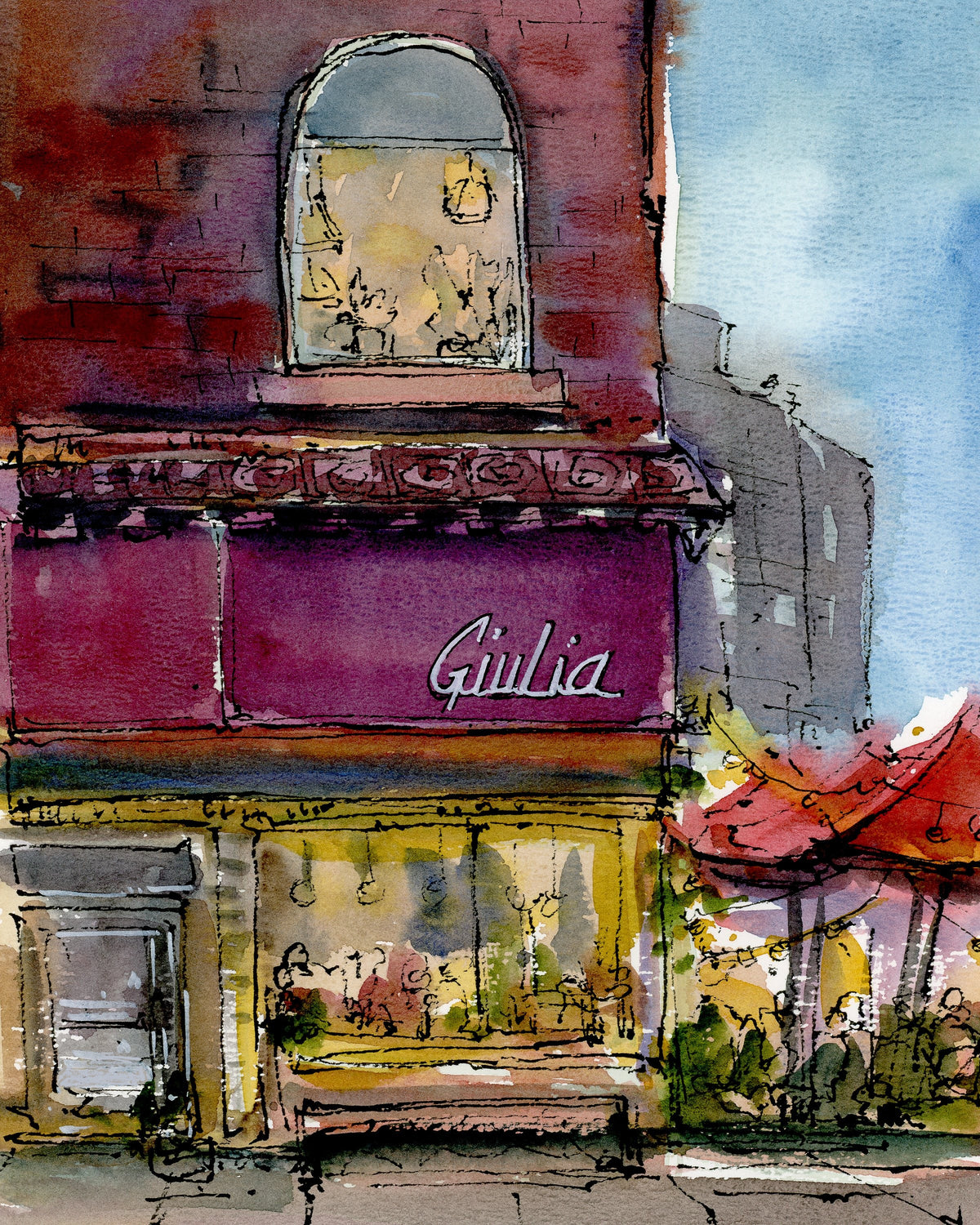 Tommy Lee Print - Giulia