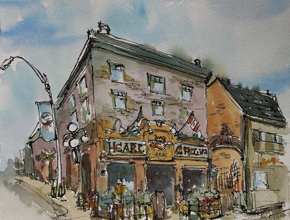 Tommy Lee Print - Heart & Crown