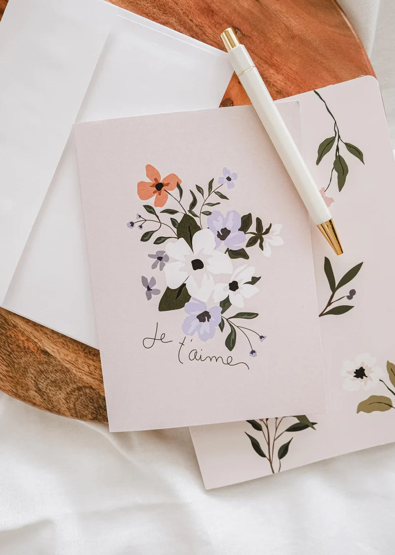 Je t'aime Greeting Card