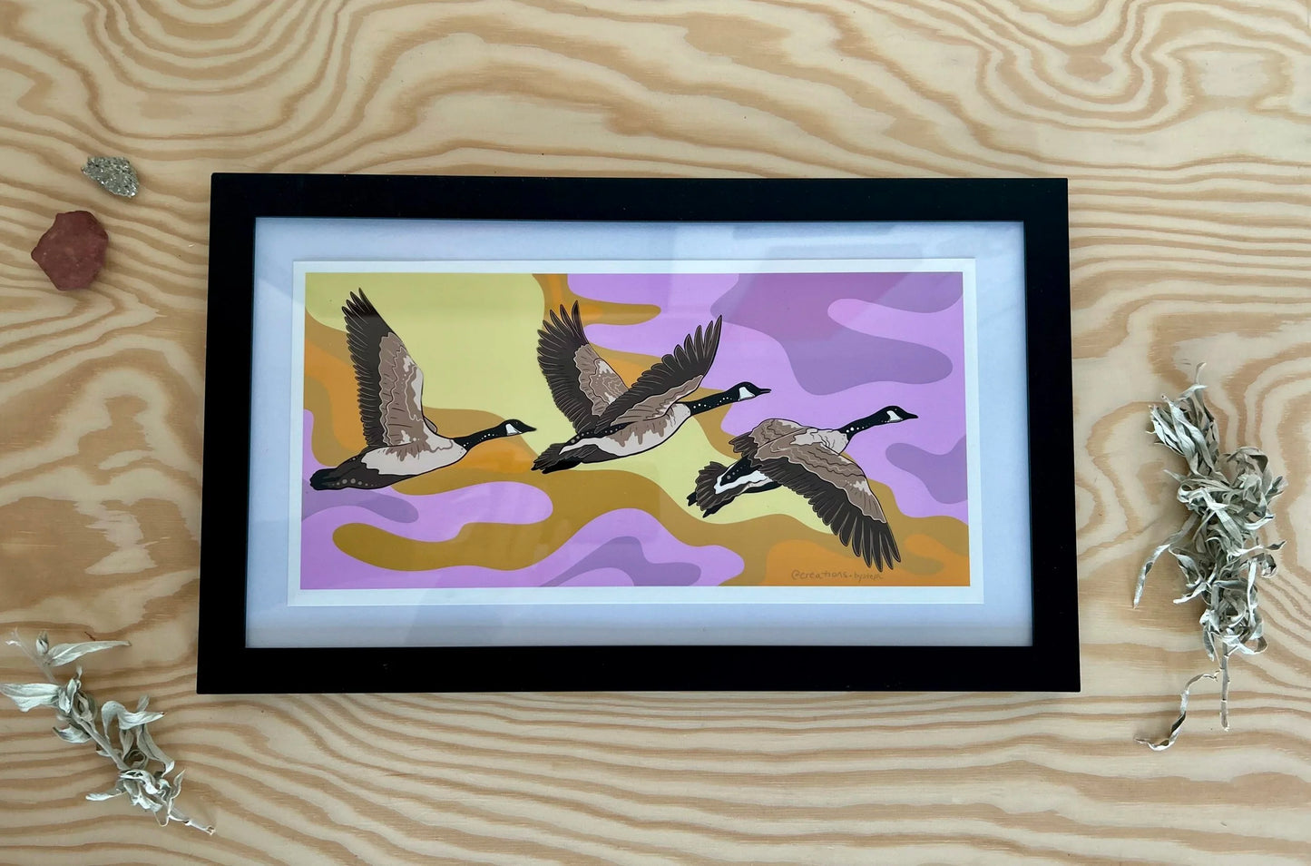 In Flight - 6"x12" Archival Print