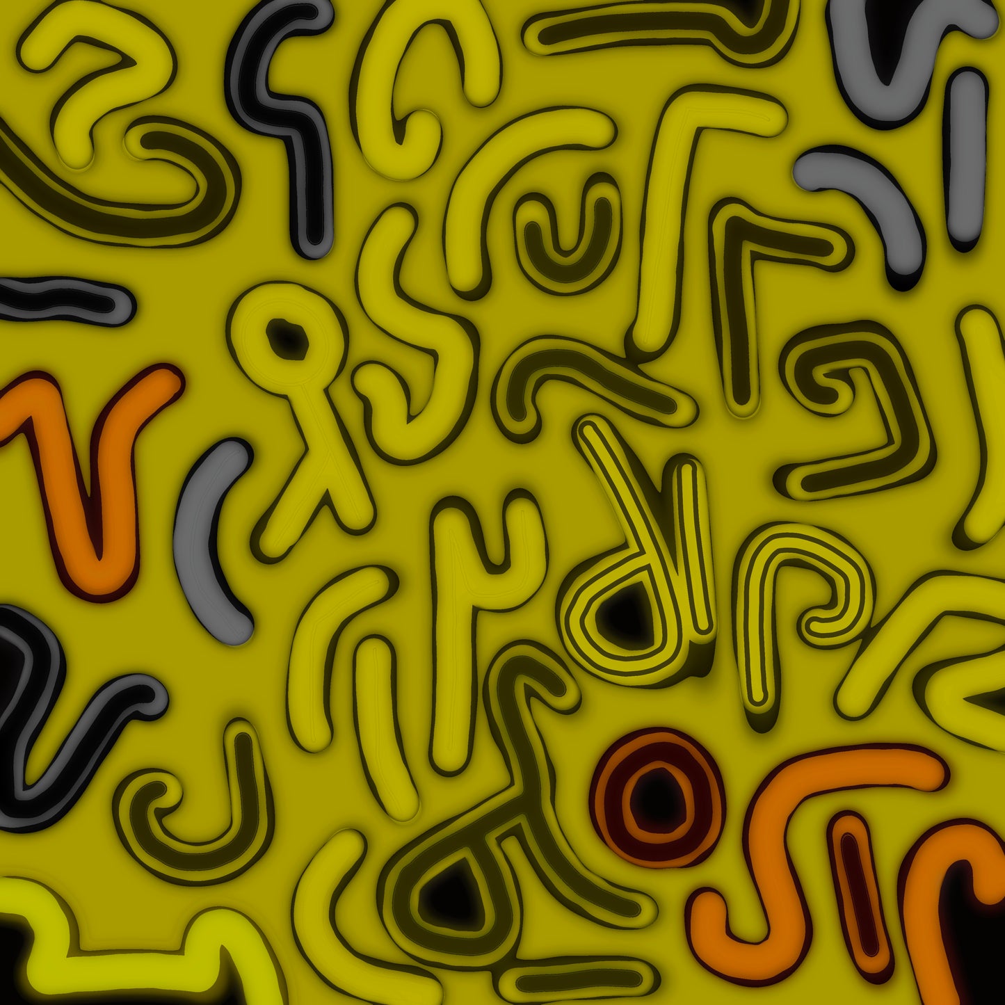 Illustration, Shapes and Curves 4