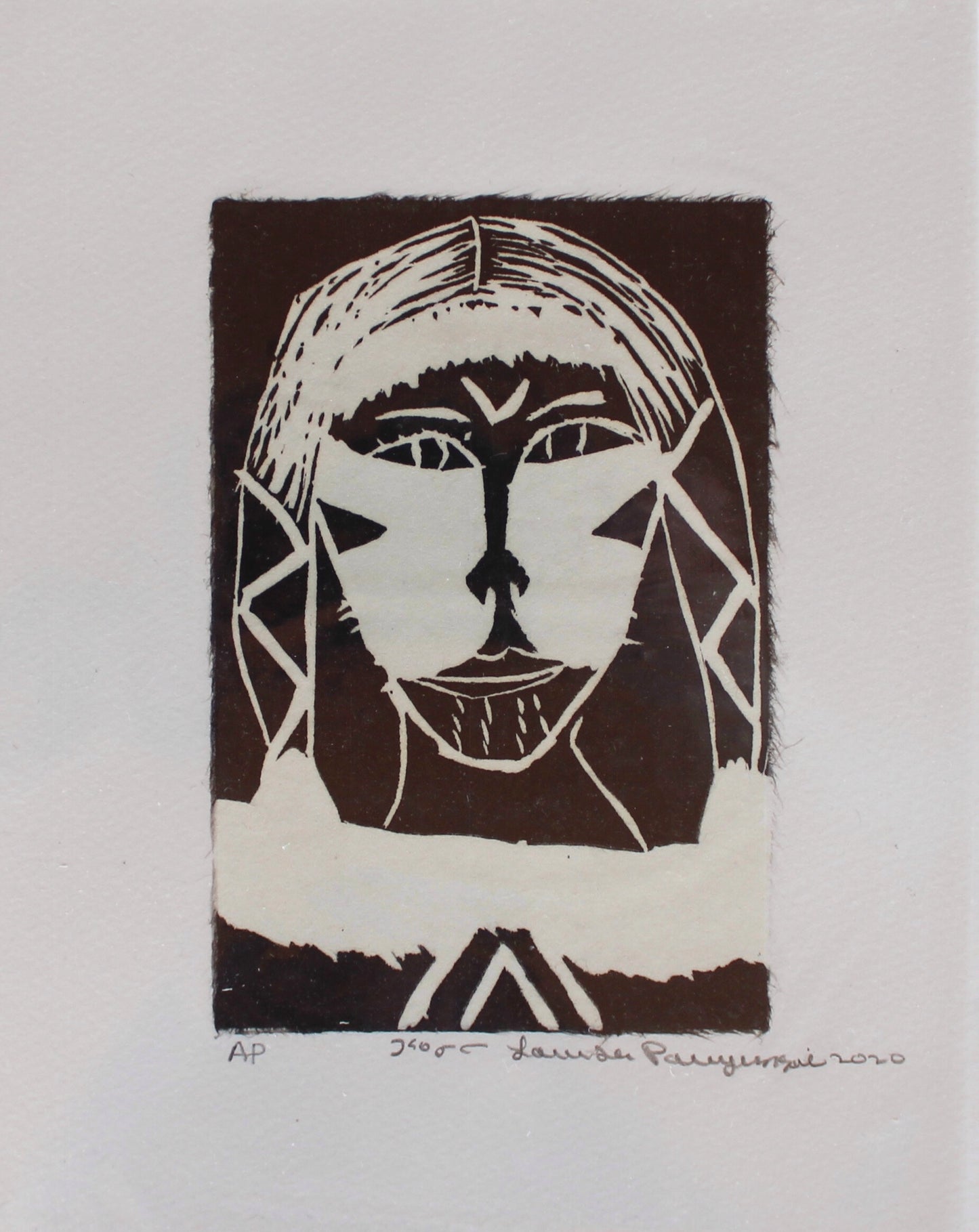 Louisa Payungi Limited Edition Print - Femme tattouée
