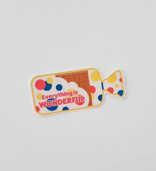 Everything is Wonderful Sticker