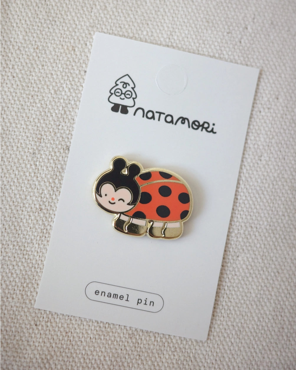 Ladybug Enamel Pin