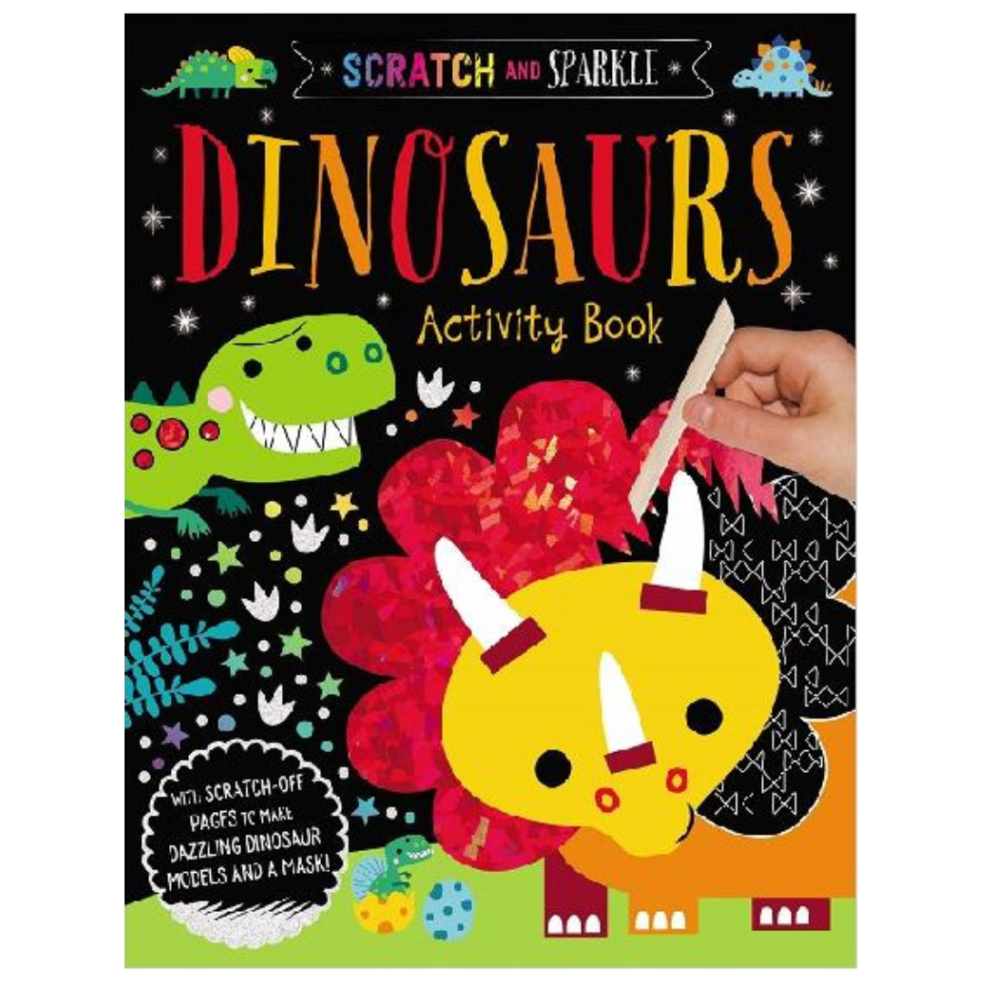 Scratch and Sparkle: Dinosaurs Activity Book