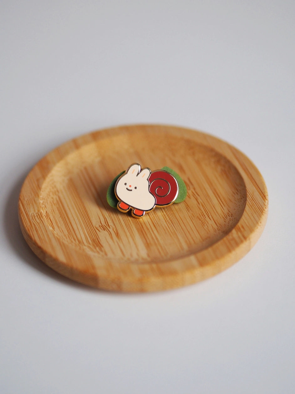 Snail Enamel Pin