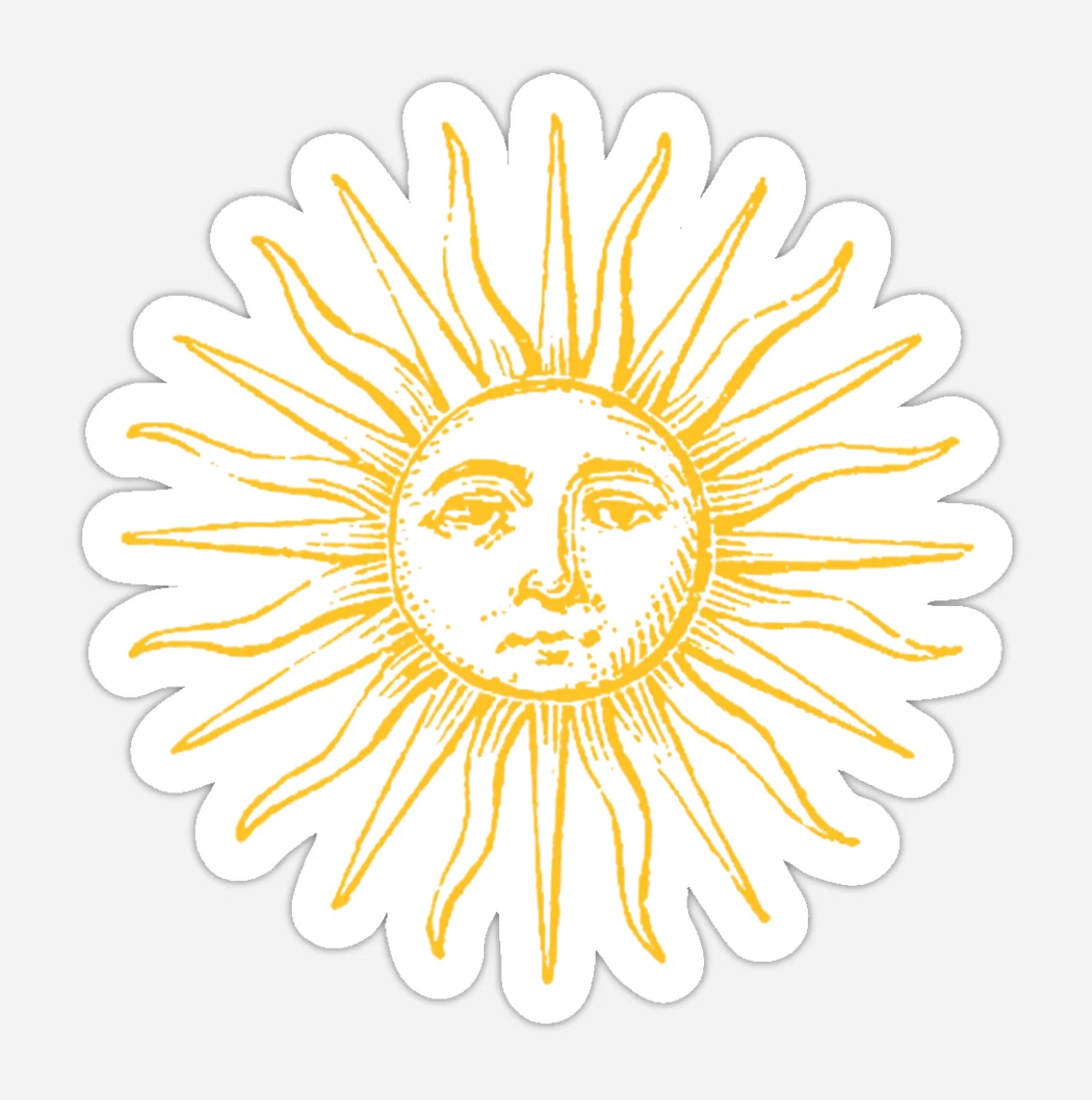 Sticker - Kiss Cut - Sun