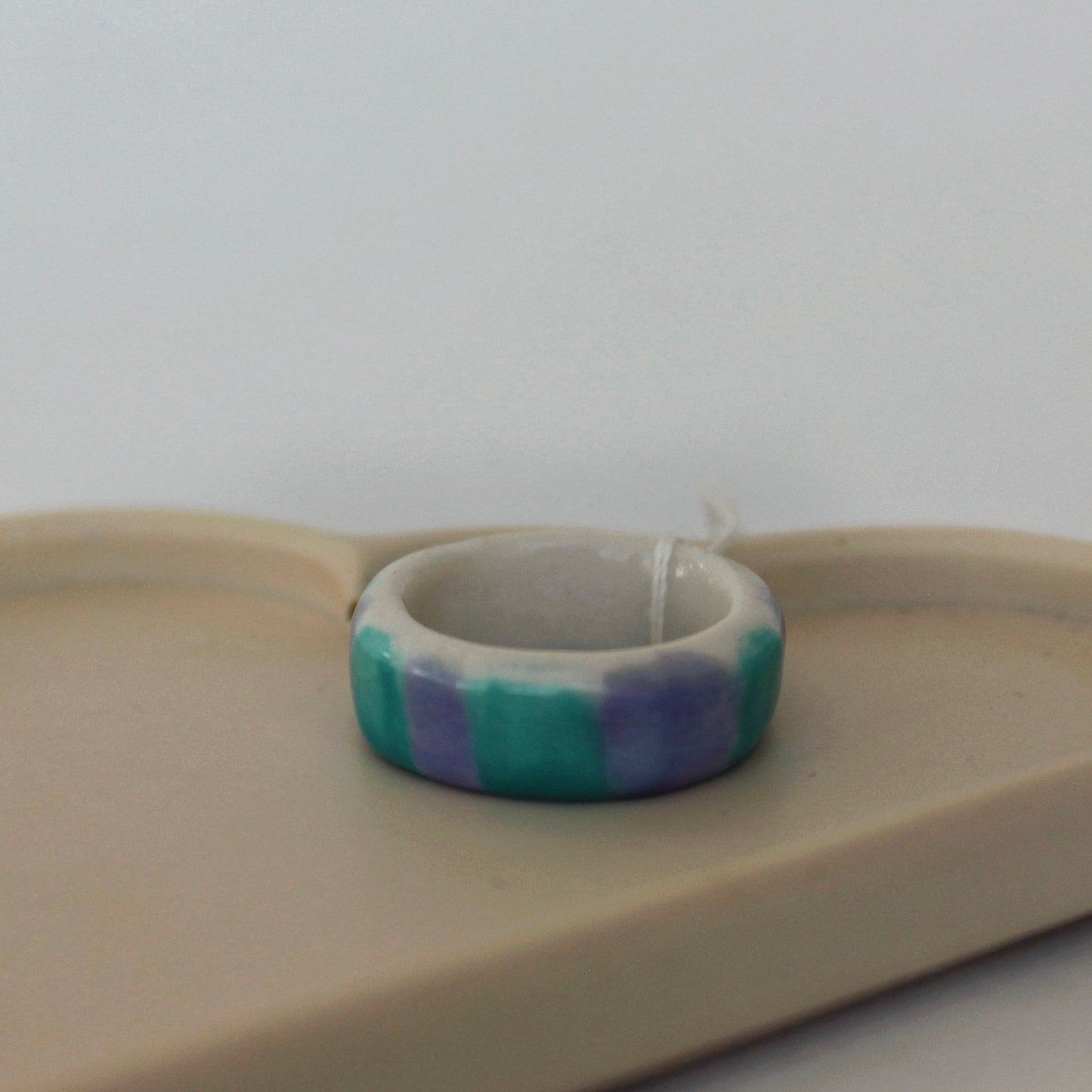 Assorted Porcelain Rings - Simple Style