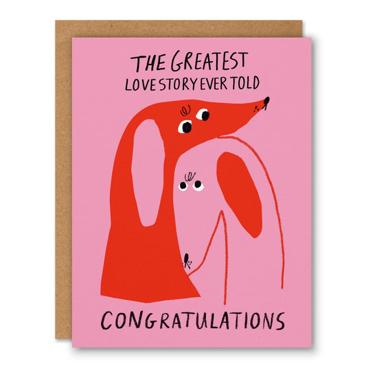 Carte de mariage - Greatest Love Story