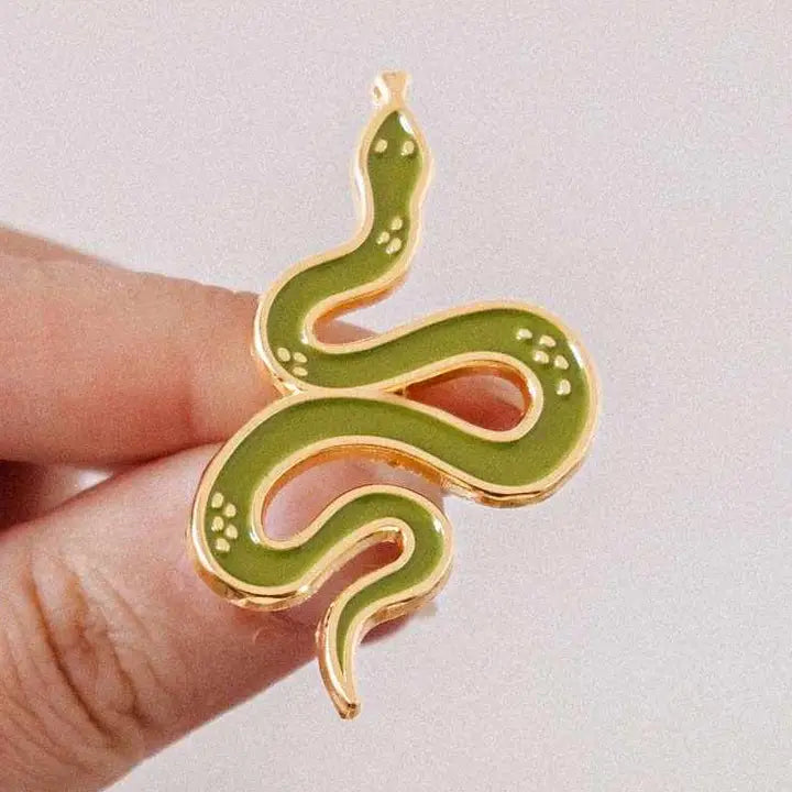 Cute Serpent Enamel Pin