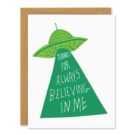Ufo - Carte de remerciement