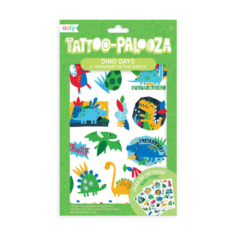 Tatouages temporaires OOLY Tattoo-Palooza