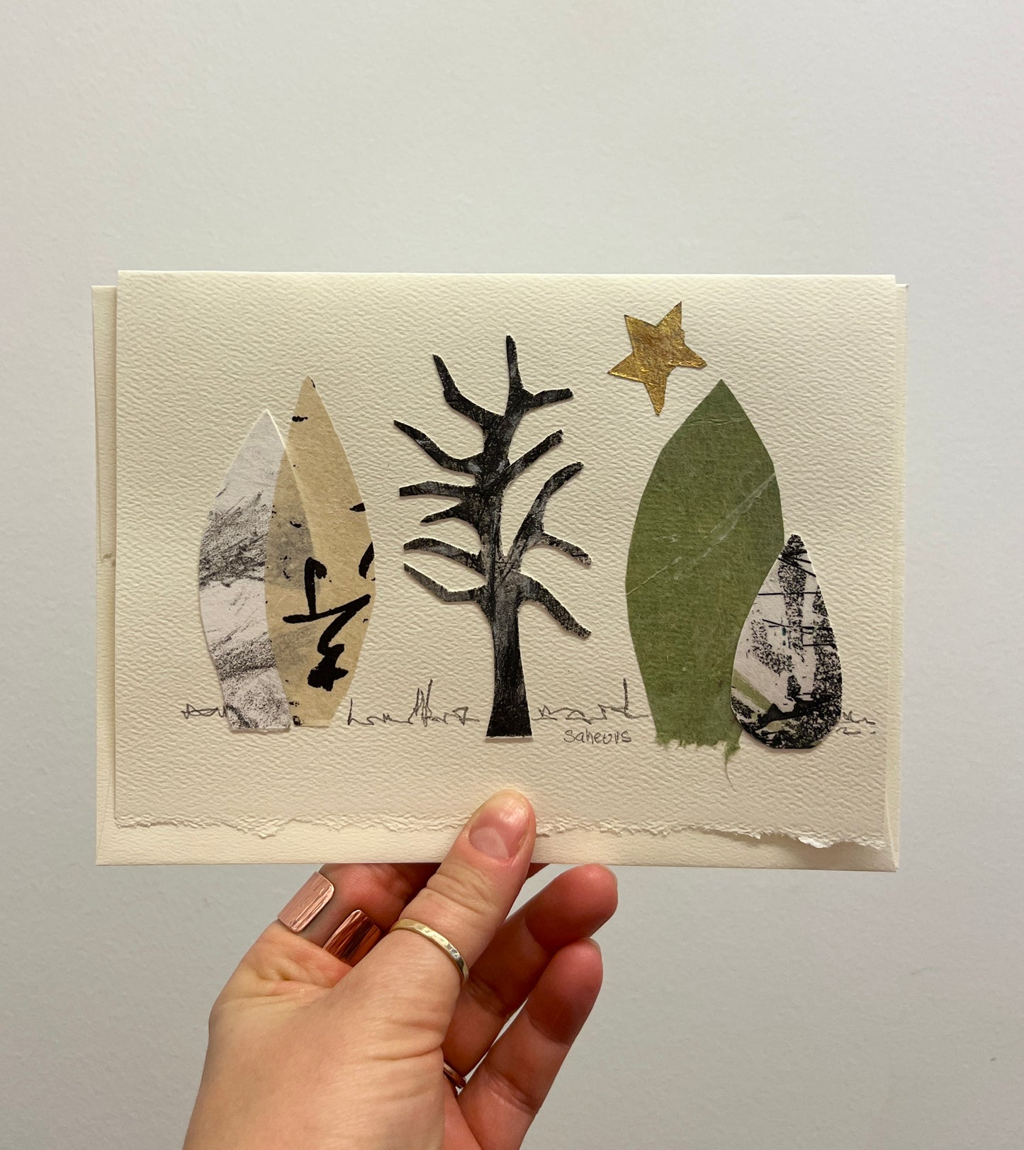 Eliane Saheurs carte «Temperte Forest»