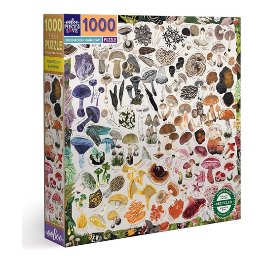 Mushroom Rainbow 1000pc Puzzle
