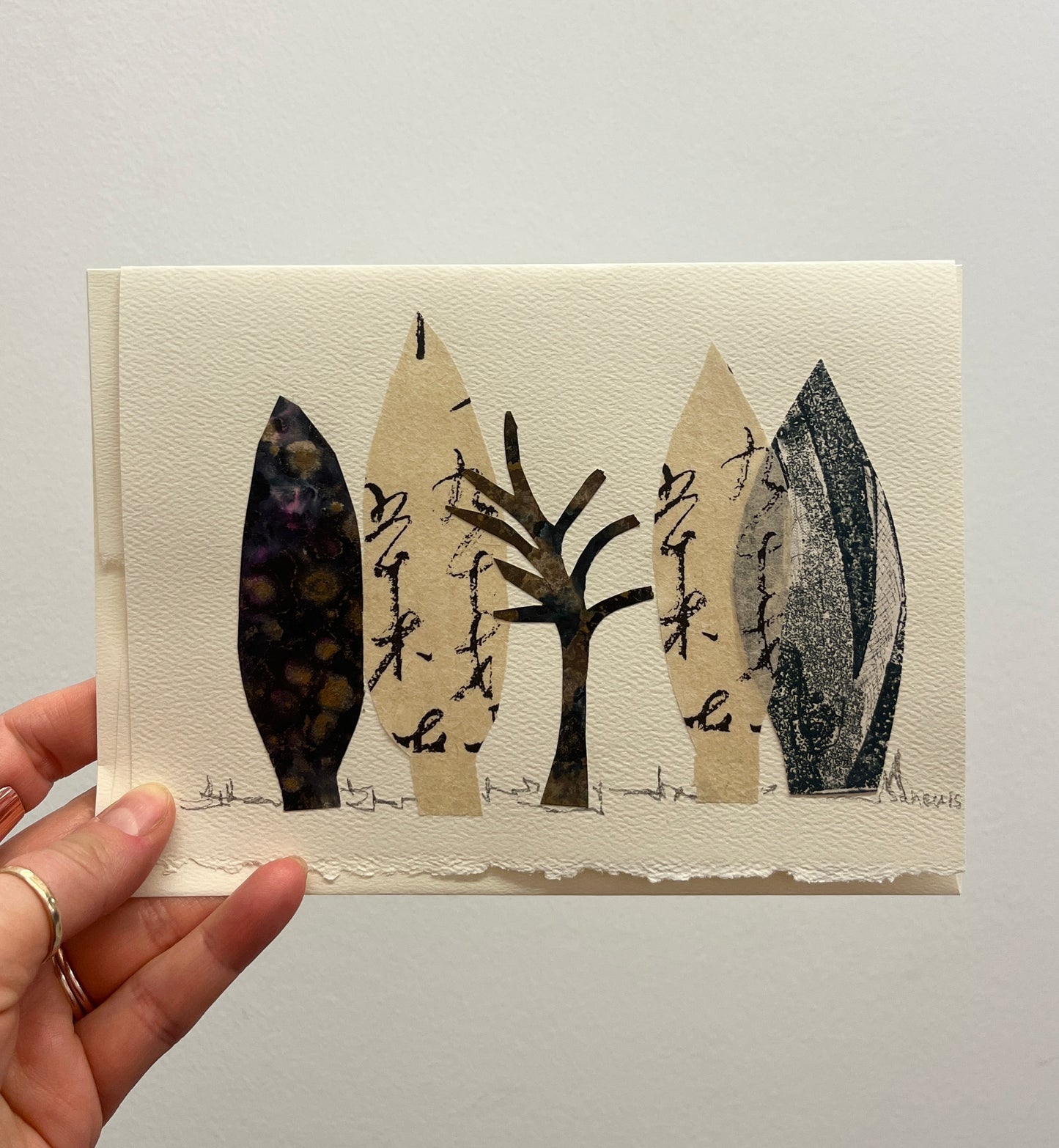 Eliane Saheurs carte «Temperte Forest»