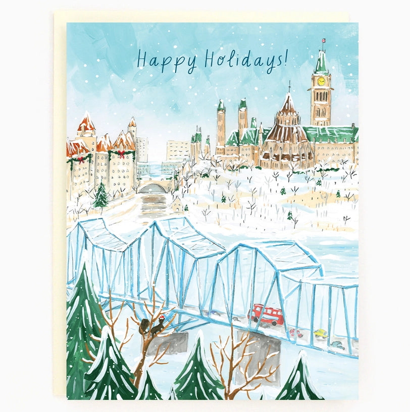 Ottawa Holiday Cards-Assorted Box Of 8 Greeting Cards