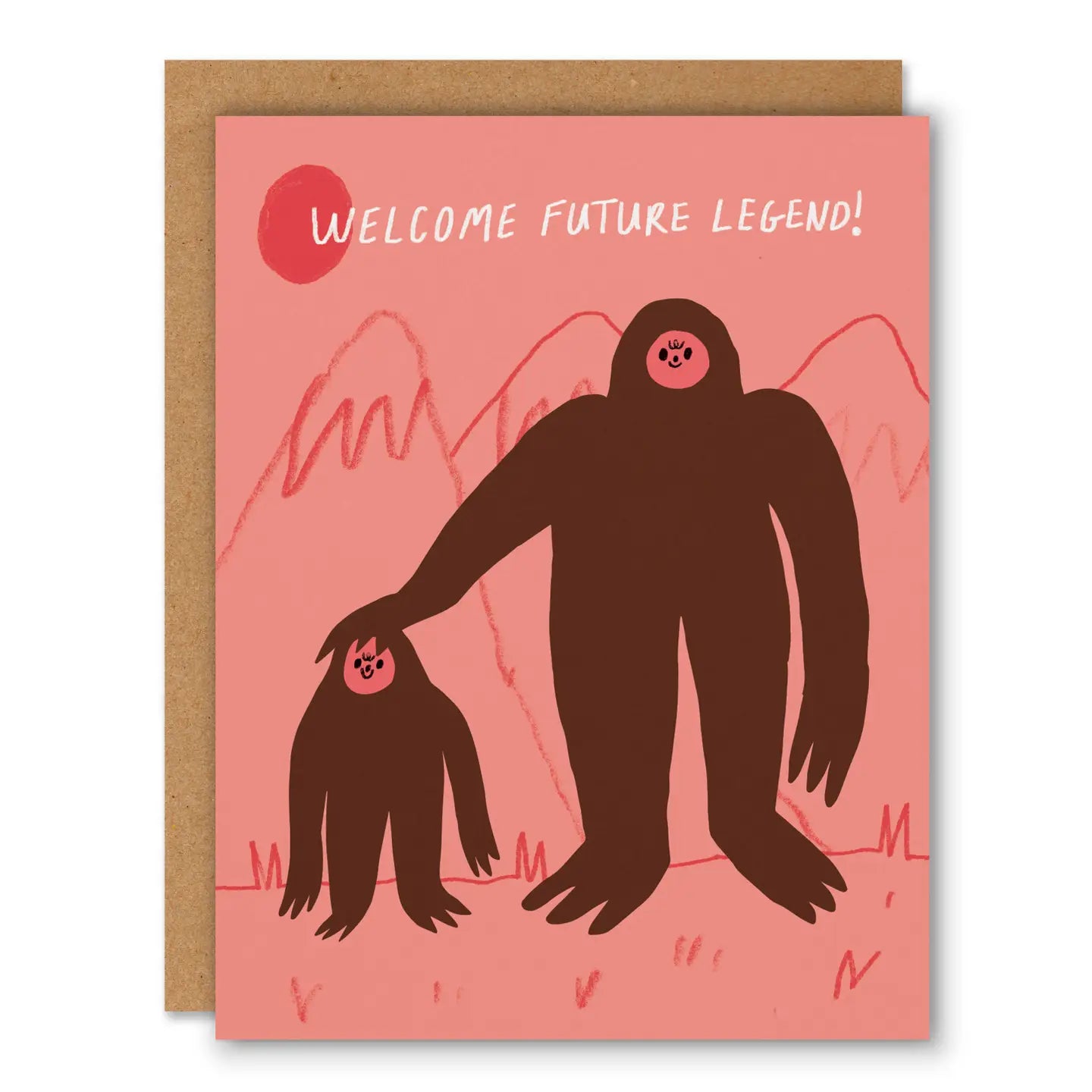 Carte nouveau-né - Future Legend