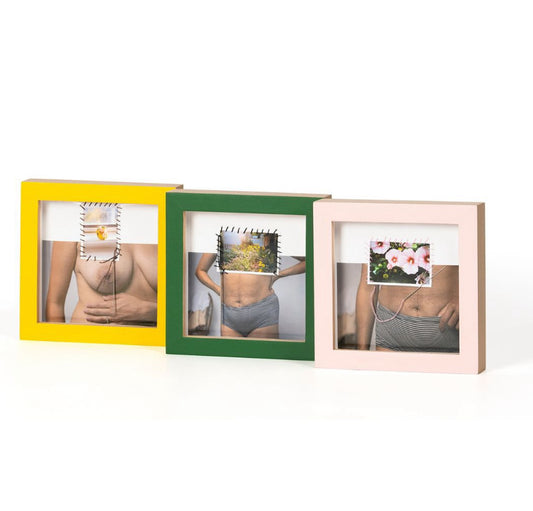 "Failure to Progress Collage Trio by Alexa Mazzarello"