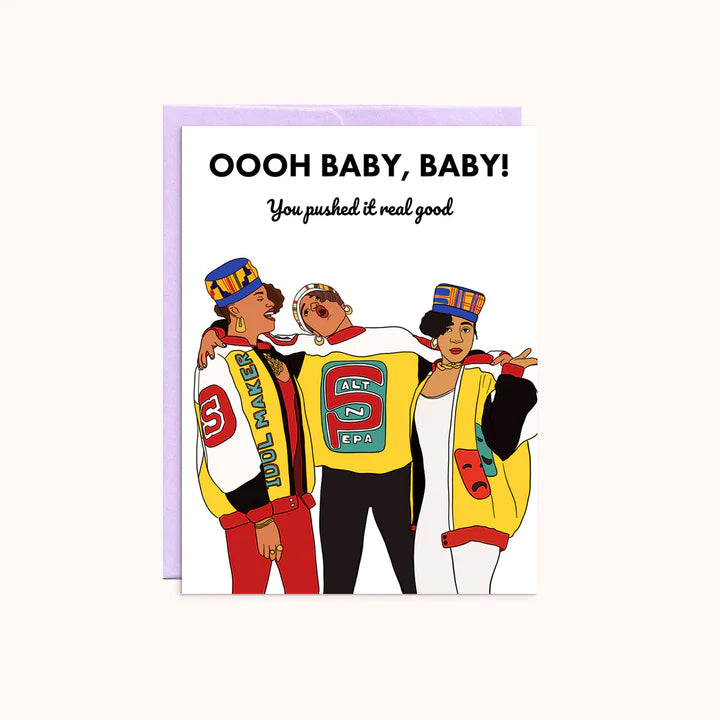 Carte nouveaux nés | Push it Baby