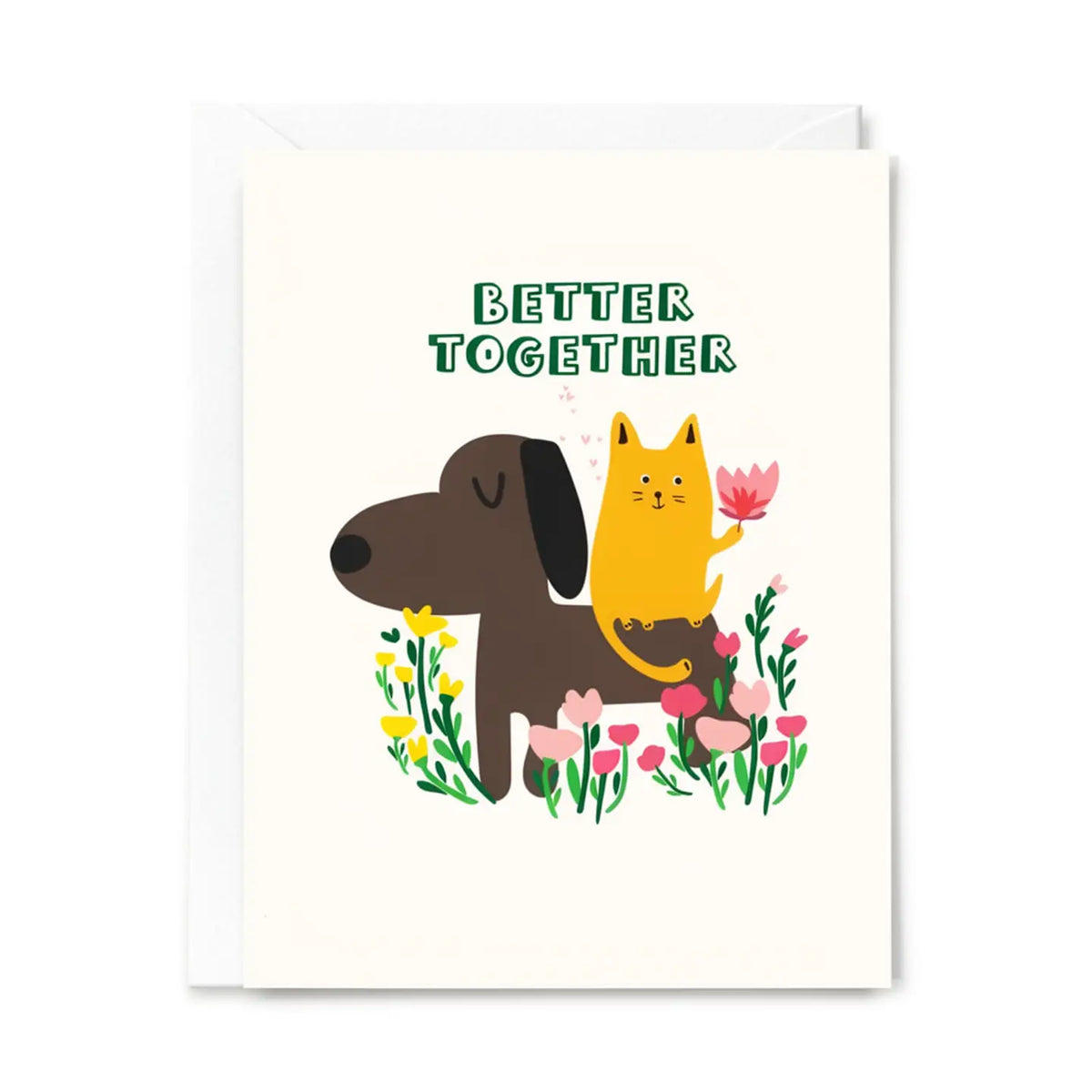 Better Together Love & Friendship Greeting Card