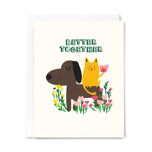 Better Together Love & Friendship Greeting Card