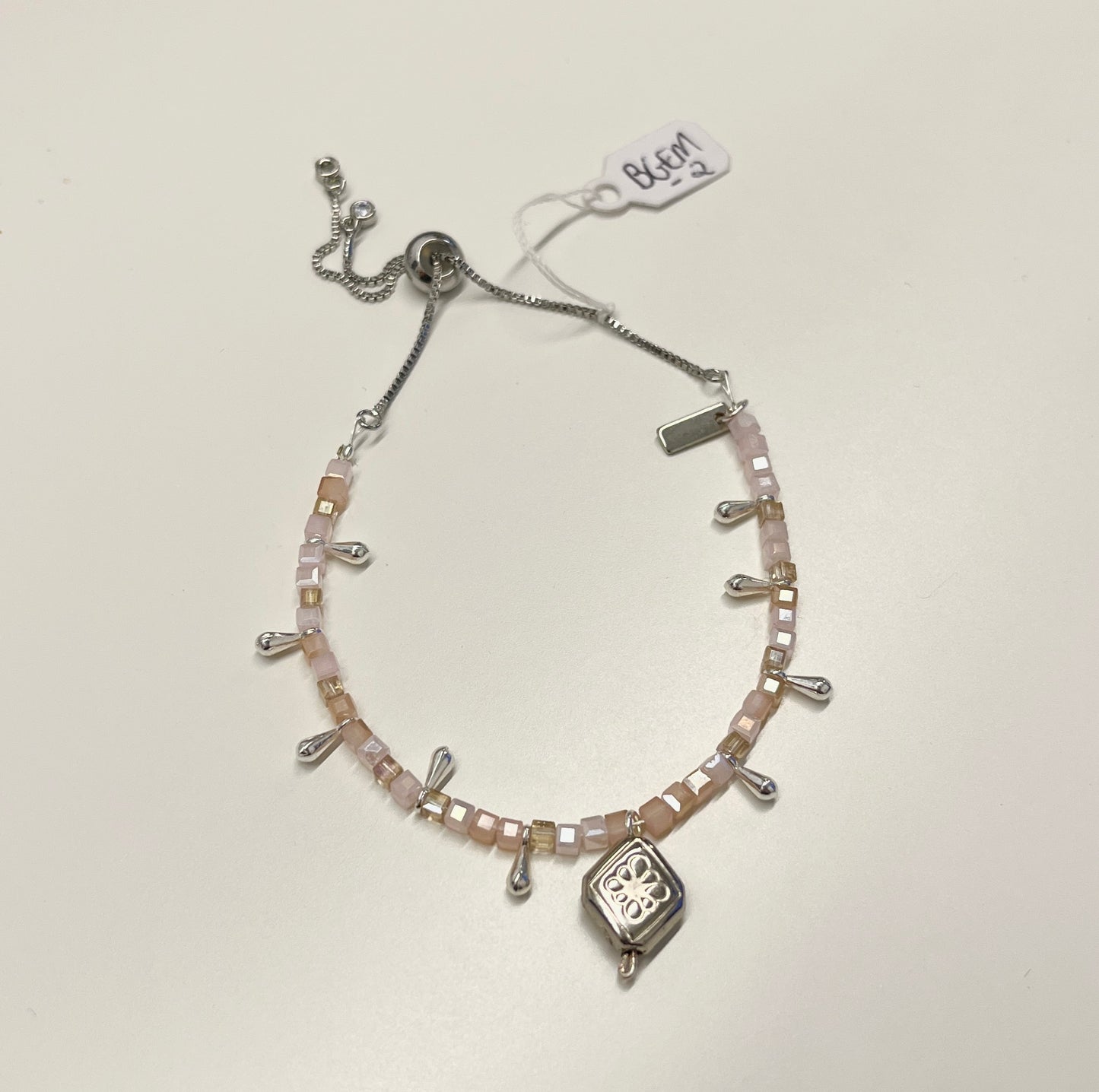 Claire Nedzela - bracelet de pierres précieuses multicolores