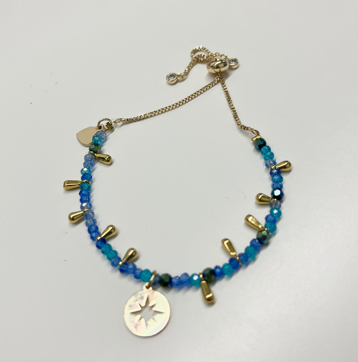 Claire Nedzela - bracelet de pierres précieuses multicolores