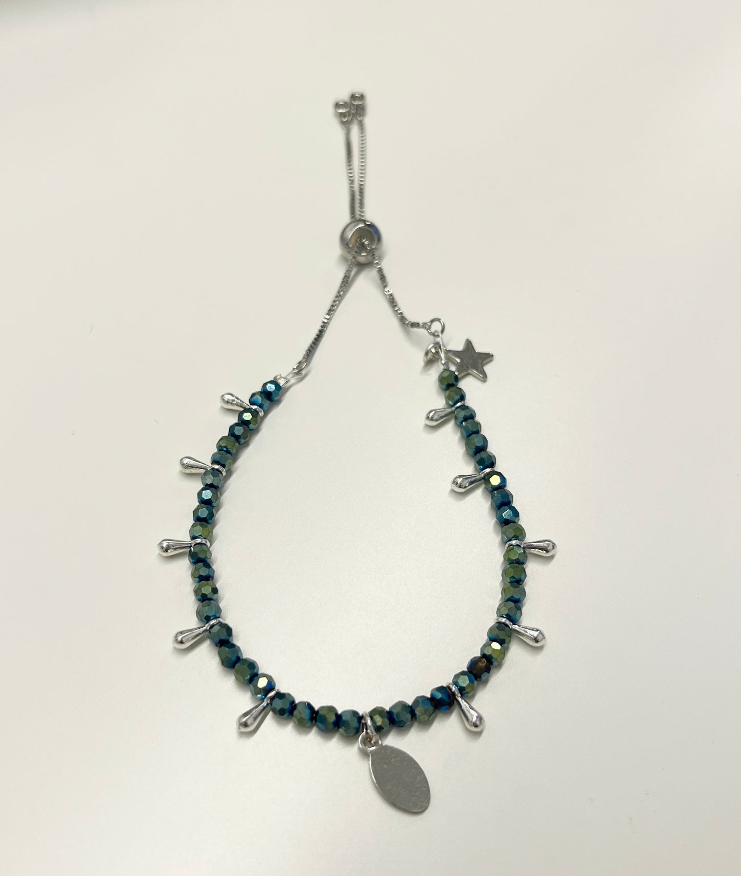 Claire Nedzela - bracelet de pierres précieuses multicolores