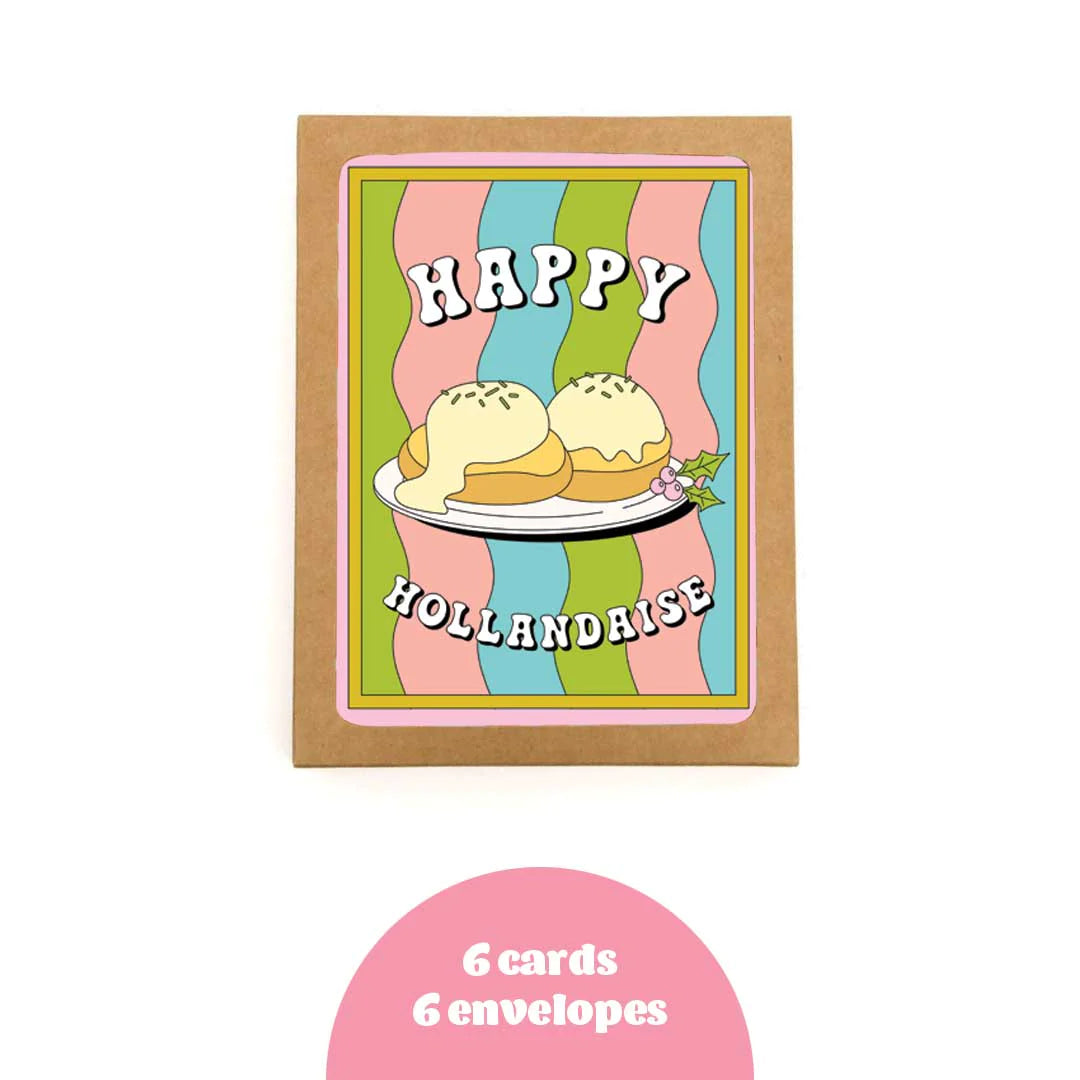 Happy Hollandaise Christmas Card Boxed Set