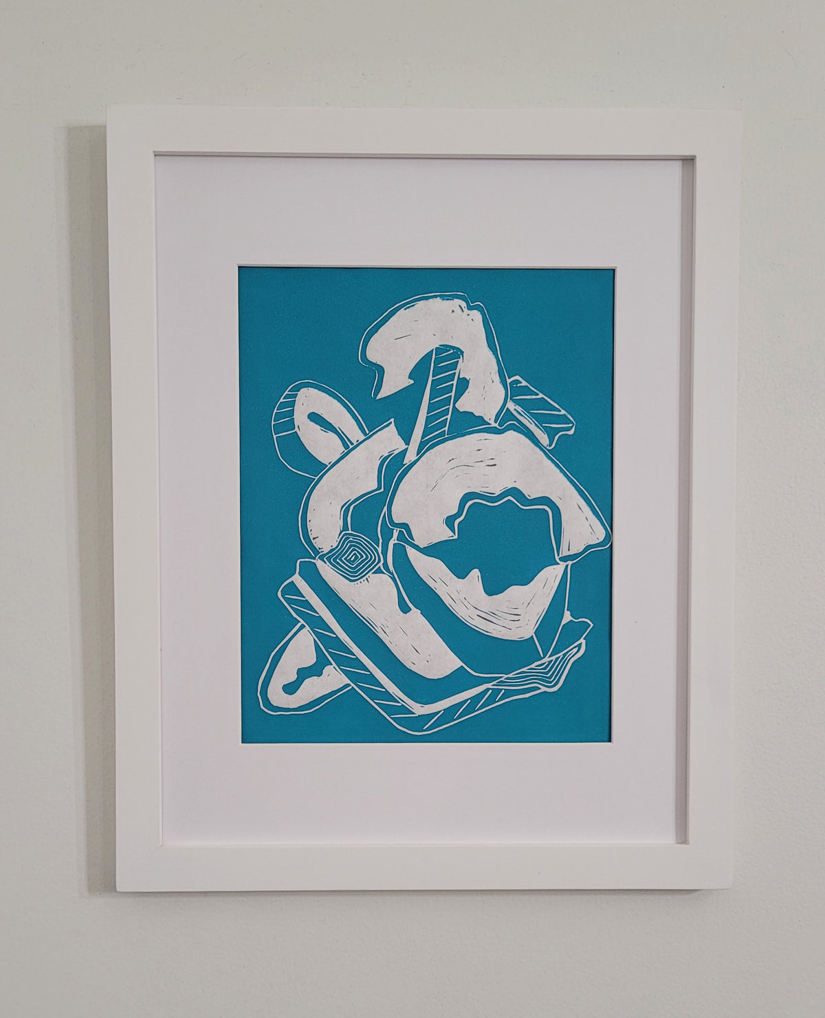 Crusts II - Impression linograuve