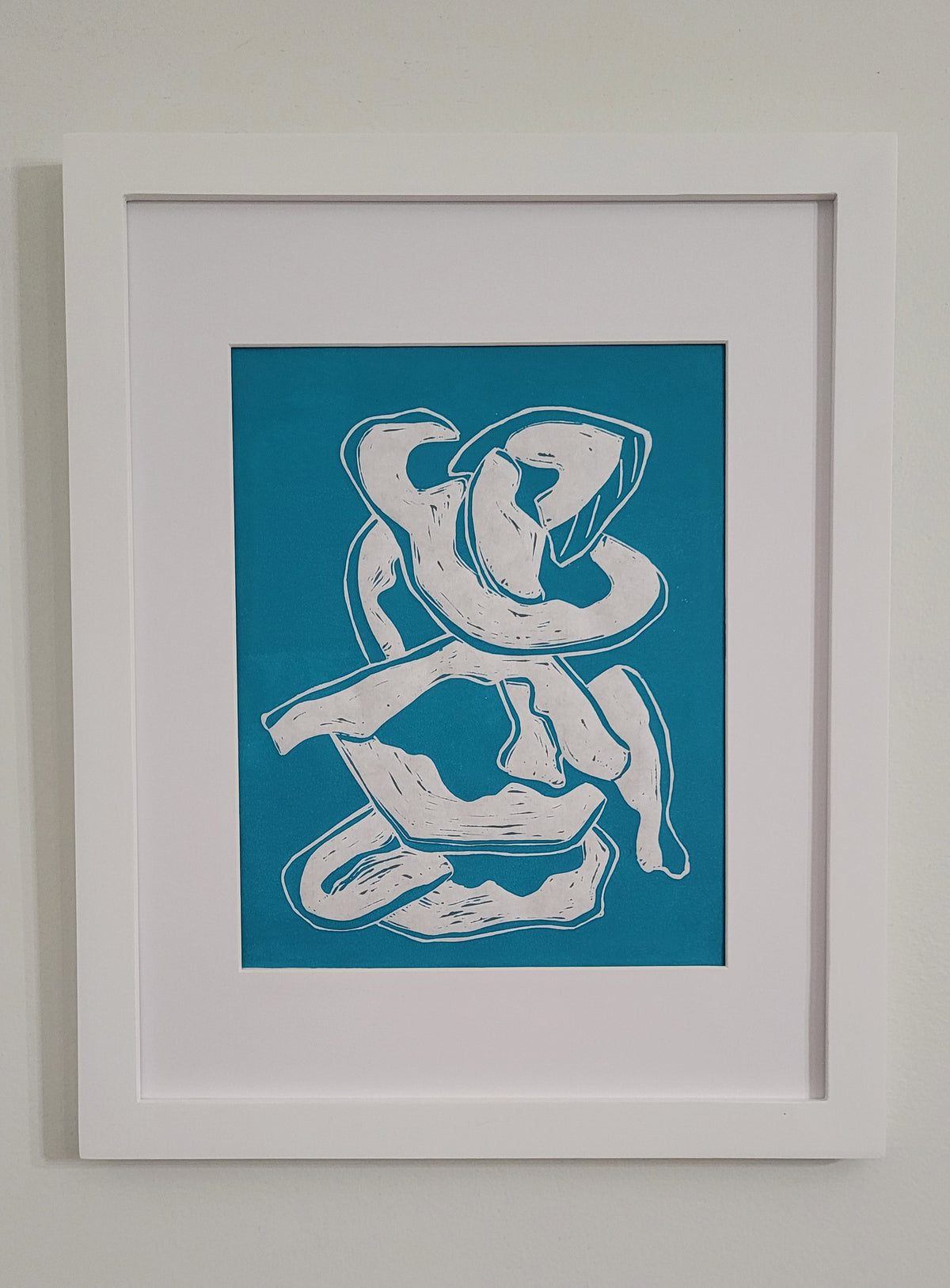 Crusts IV - Linocut Print