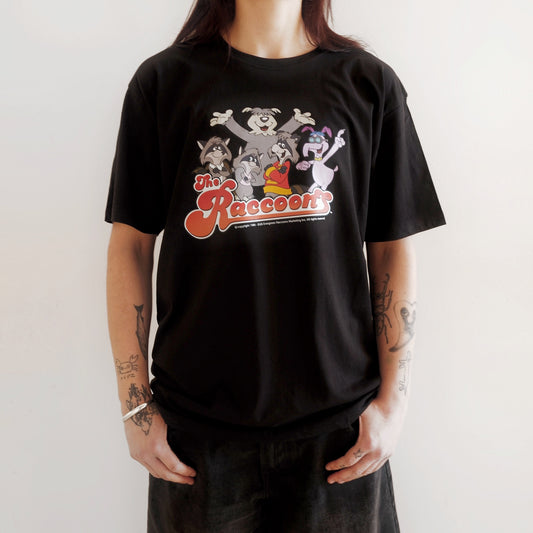 The Raccoons - Group T-Shirt in Black