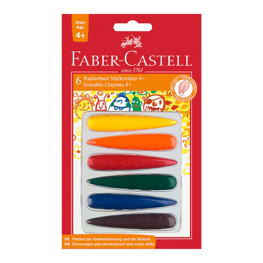Finger Shaped Crayons - Set of 6