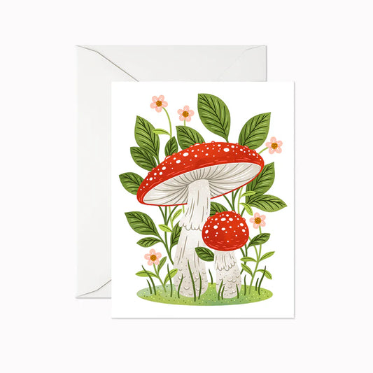 Carte des champignons mouche Agaric