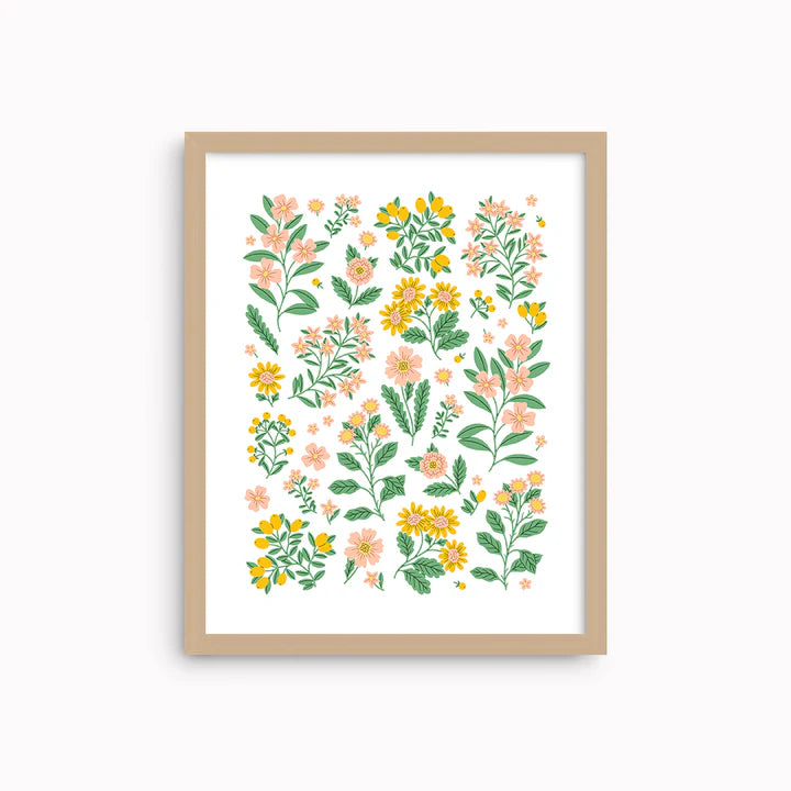 Golden Garden | Art Print