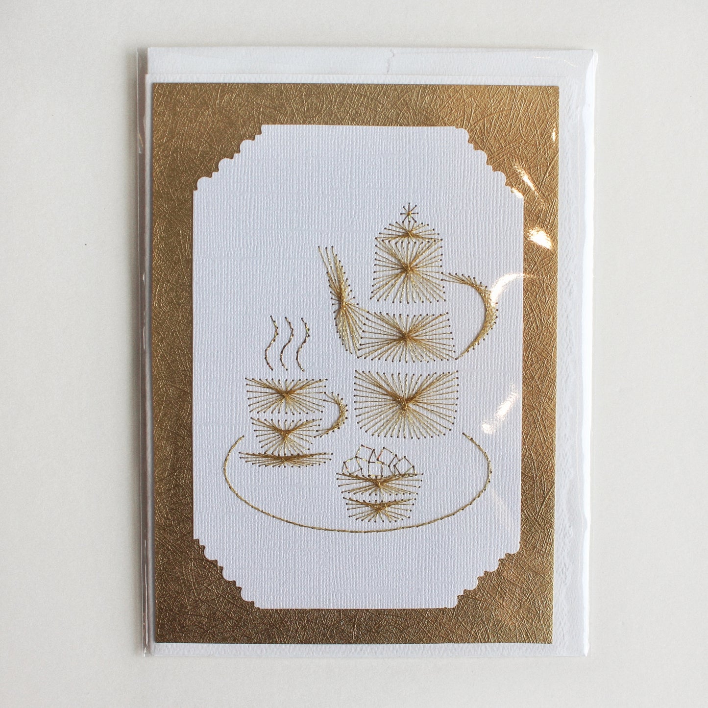 Tea Set with Sugar Bowl Card