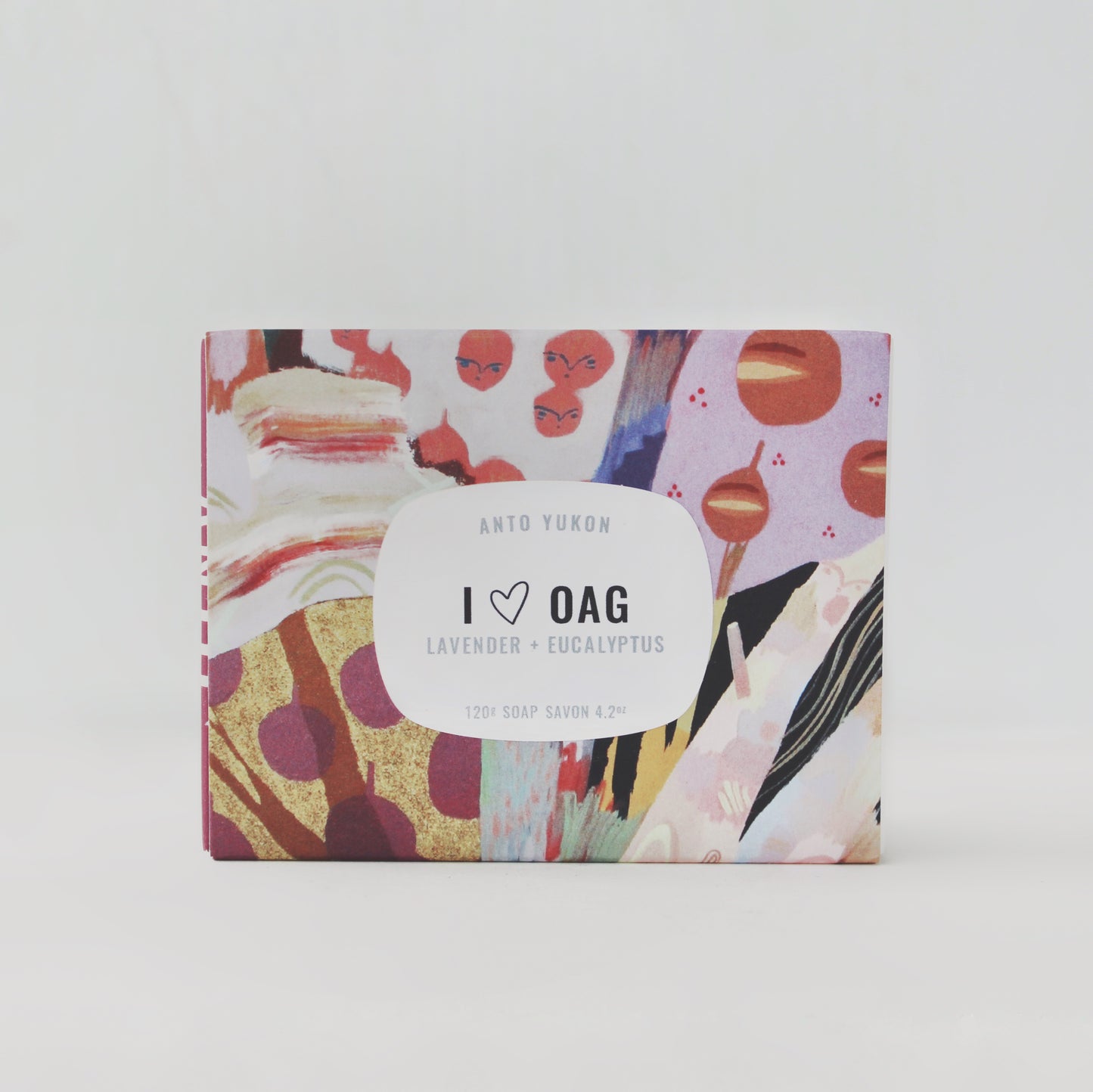 Savon lavande + eucalyptus - I ❤ OAG / J'❤ la GAO