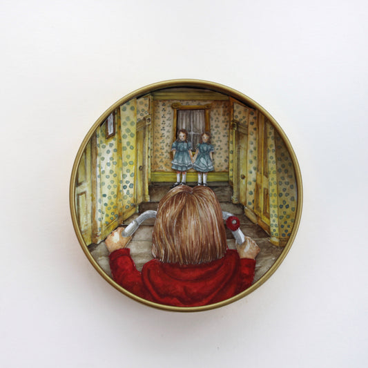 "Shining" tin with lid