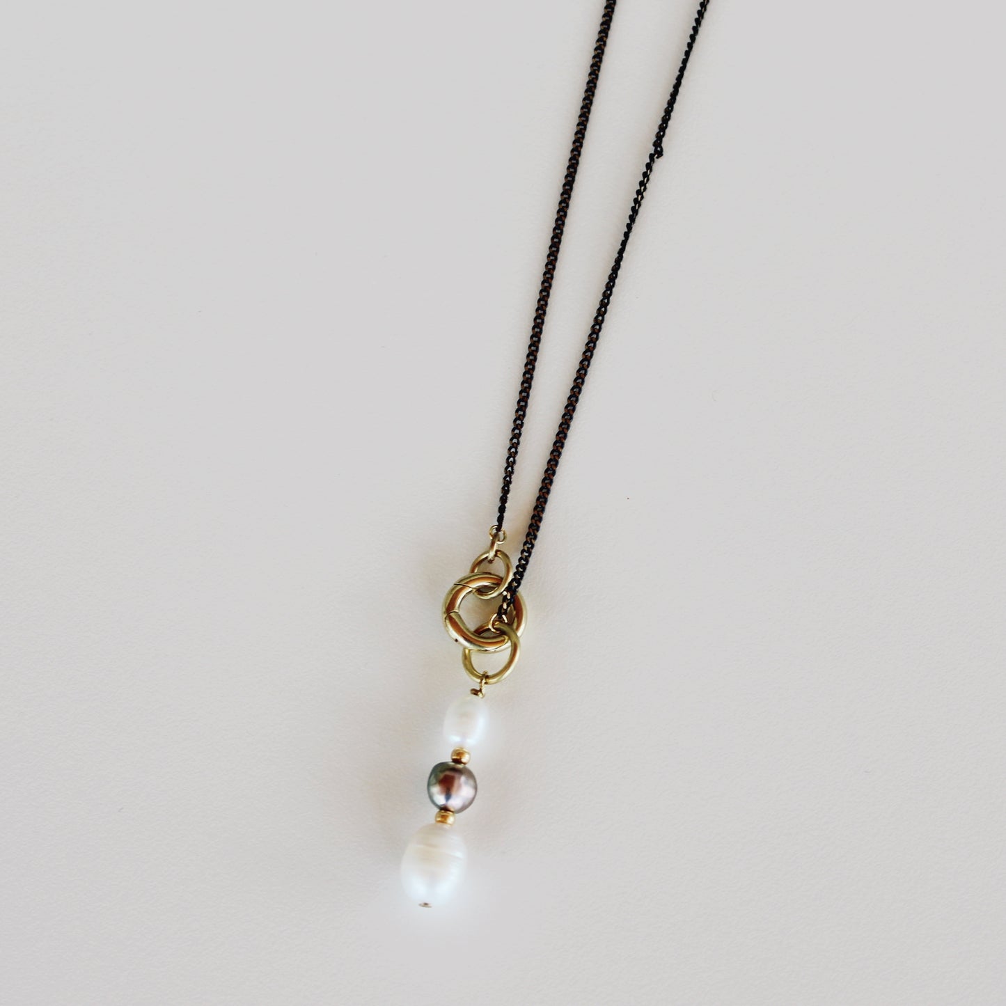 Pearl Lariat Necklace