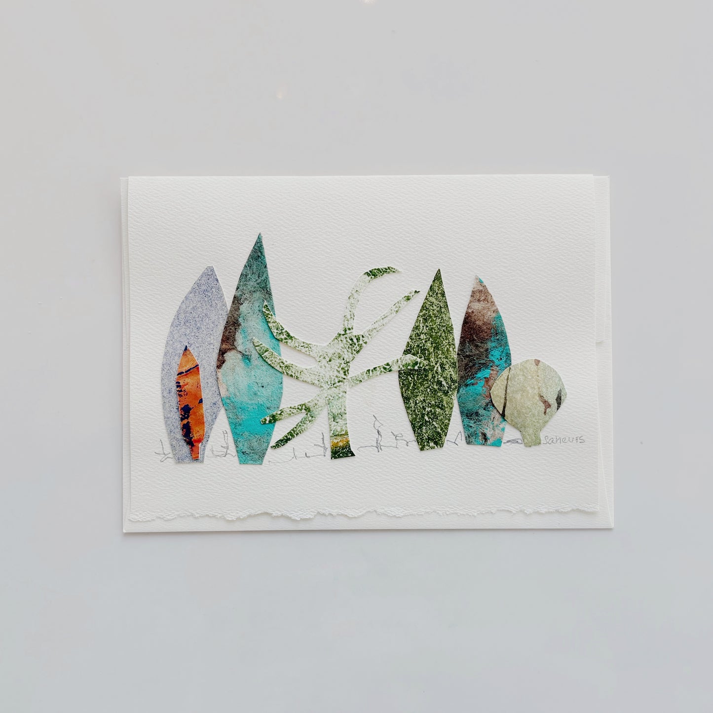 Eliane Saheurs Temperate Forest Card