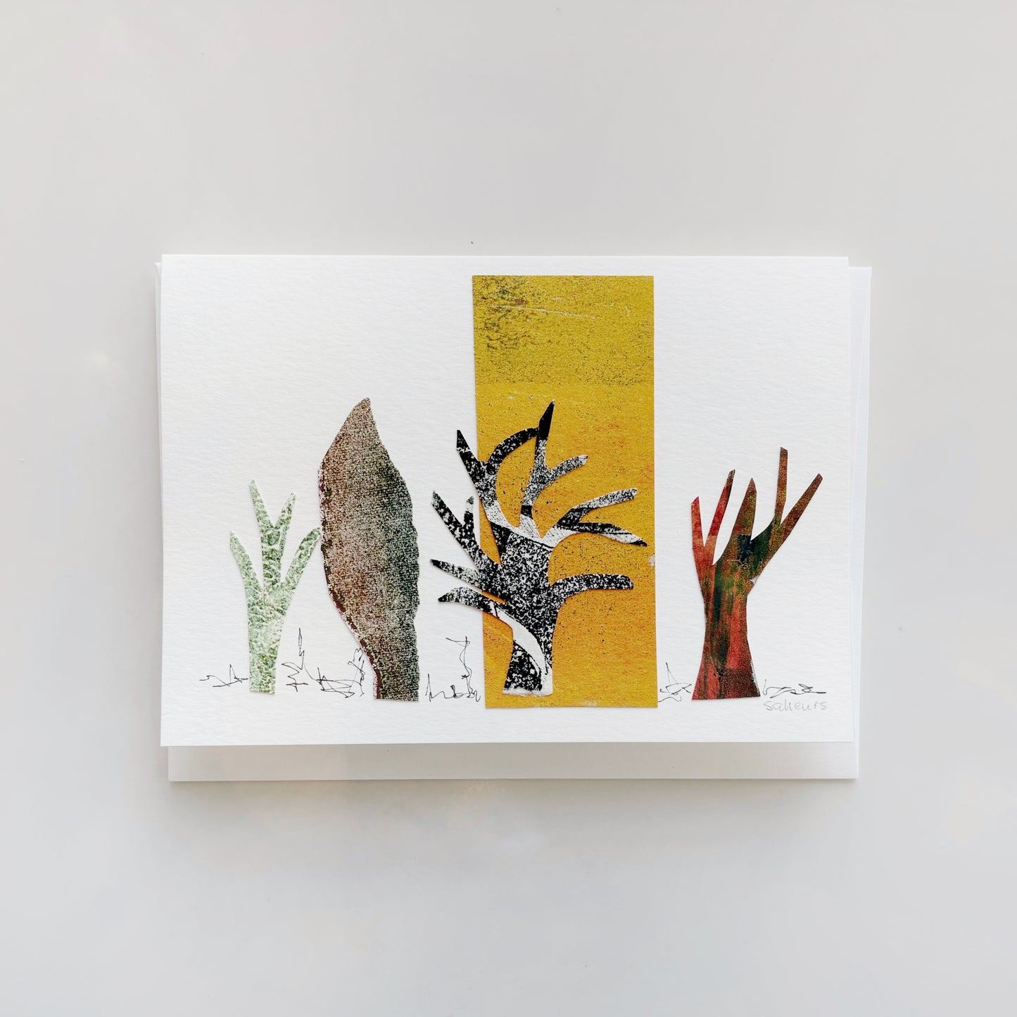 Eliane Saheurs Temperate Forest Card