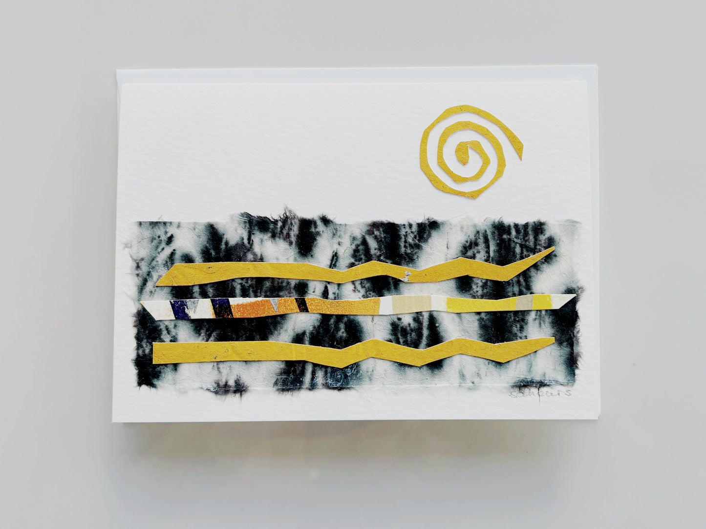 Eliane Saheurs Collage Card