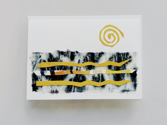 Eliane Saheurs carte de collage